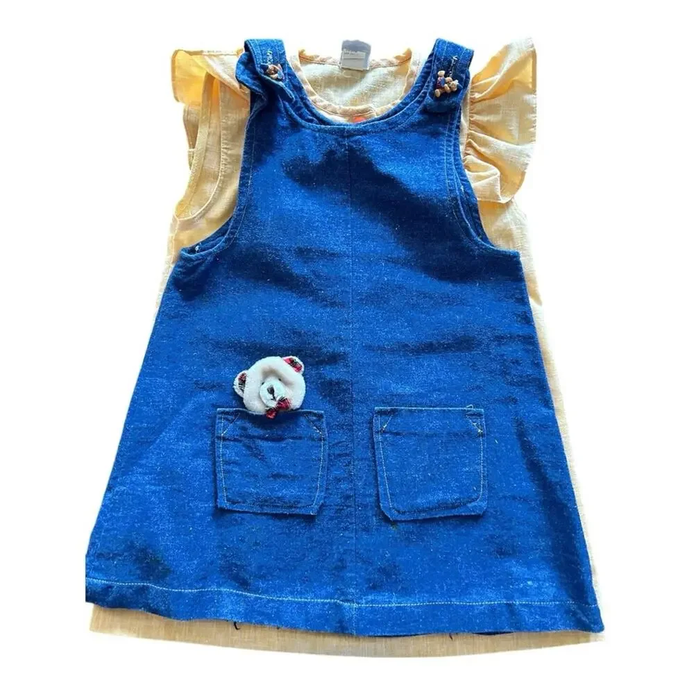 Vintage denim teddy